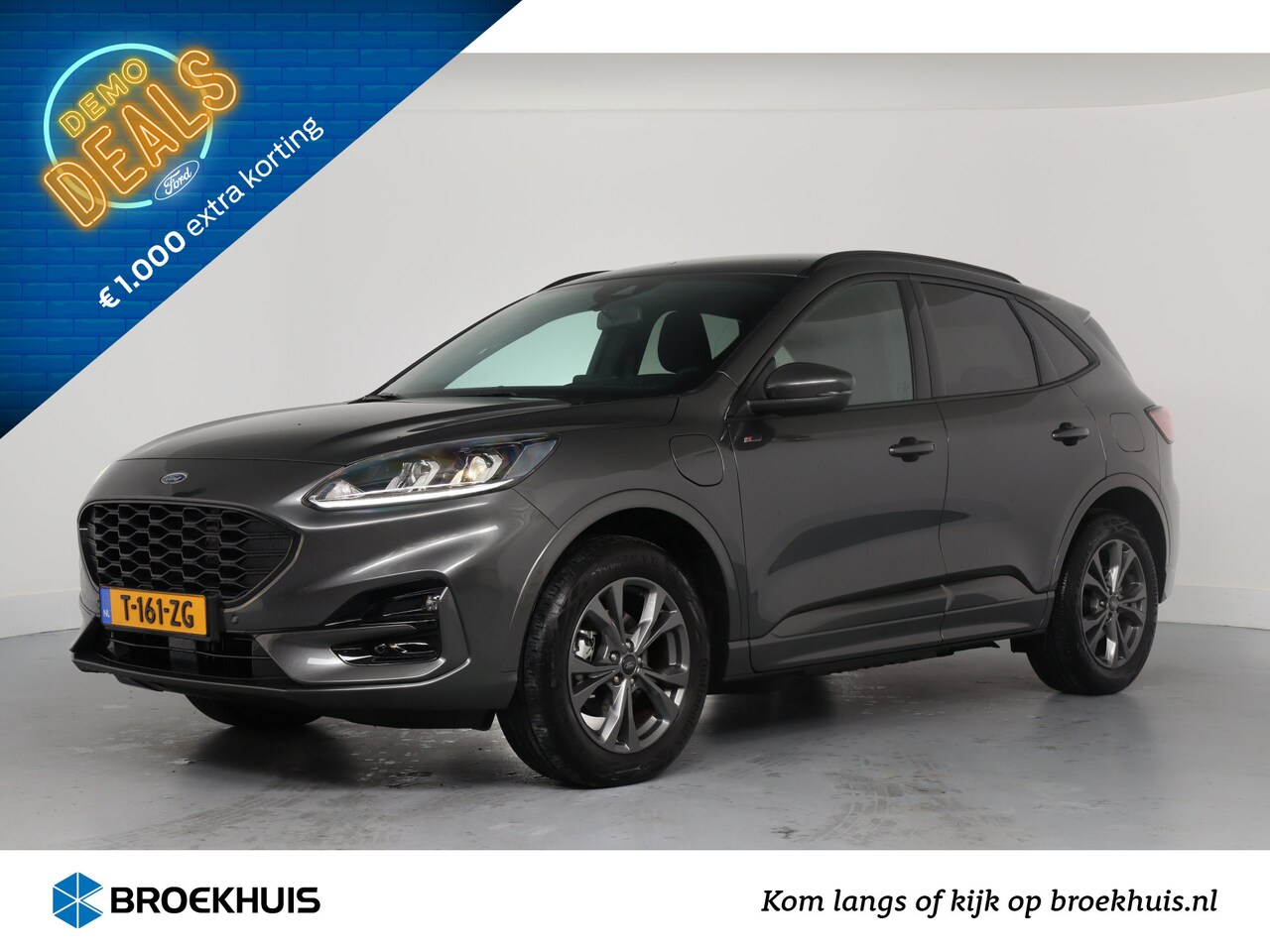 Ford Kuga - 2.5 PHEV ST-Line | Winter Pack | Camera | Navi | Keyless | Parkeersensoren V+A | DAB | Cli - AutoWereld.nl