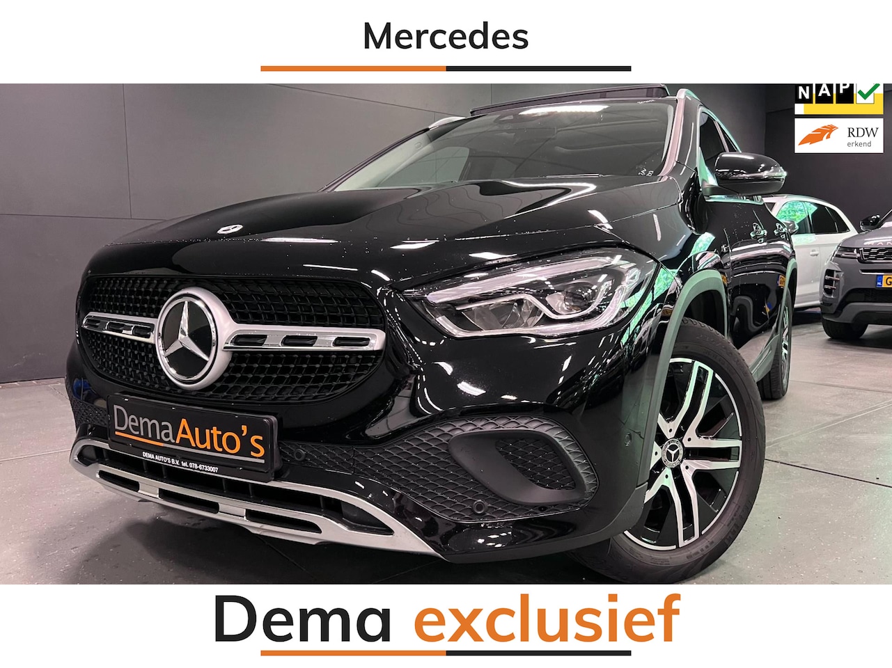 Mercedes-Benz GLA-Klasse - 250 e Business Solution Luxury Limited PANO/NAVI/LEDER/DAB/// - AutoWereld.nl