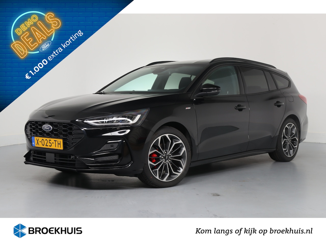 Ford Focus Wagon - 1.0 EcoBoost Hybrid ST Line X | Winter Pack | Camera | 18 inch lichtmetalen velgen | Clima - AutoWereld.nl