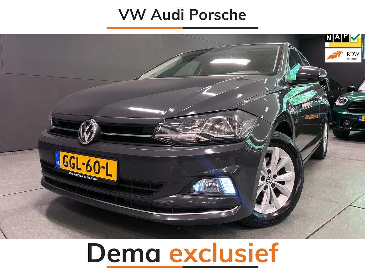 Volkswagen Polo - 1.0 TSI COMFORTLINE 116PK/AIRCO/DSG/CRUISE/PDC/MP3/5DRS/// - AutoWereld.nl