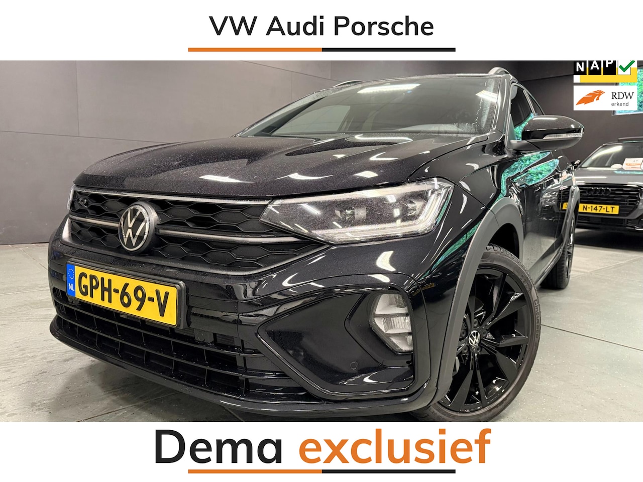 Volkswagen Taigo - 1.5 TSI 2X R-LINE NAVI/DAB/CARPLAY/LED/DSG/V-COCKPIT/// - AutoWereld.nl