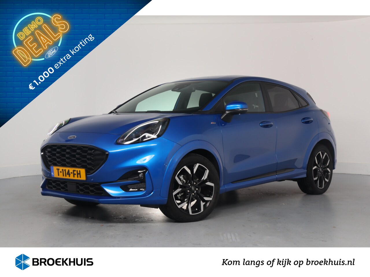 Ford Puma - 1.0 EcoBoost Hybrid ST-Line X | B&O | Winter Pack | Navi | Camera | Keyless | Cruise | Cli - AutoWereld.nl