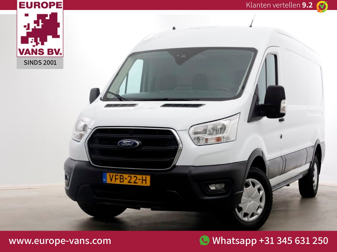 Ford Transit - 350 2.0 TDCI 170pk RWD L3H2 Trend Navi/Camera/Trekhaak 2900kg 01-2020 - AutoWereld.nl