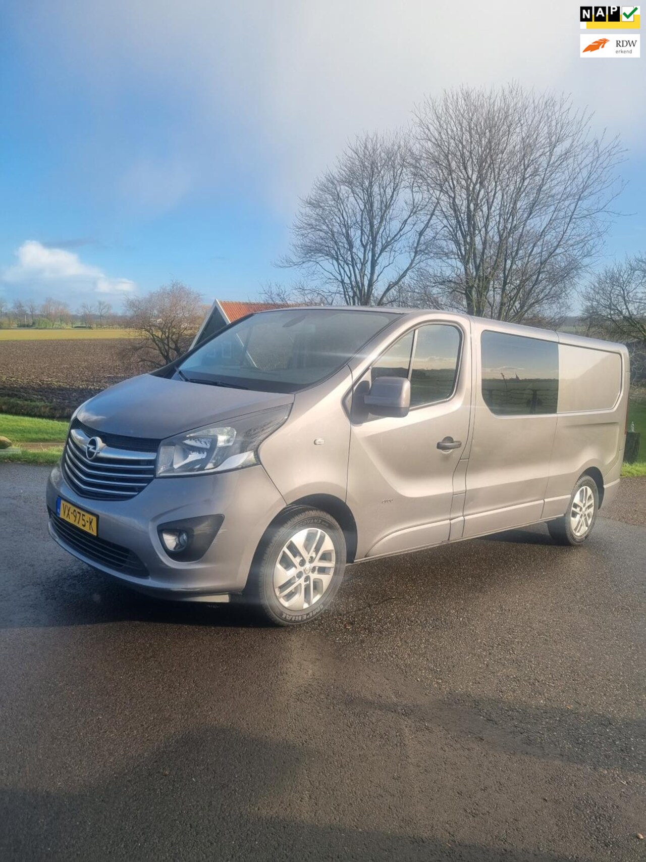 Opel Vivaro - 1.6 CDTI L2H1 Dubbele cabine, 103 KW, Sport EcoFlex, Climatronic, . - AutoWereld.nl