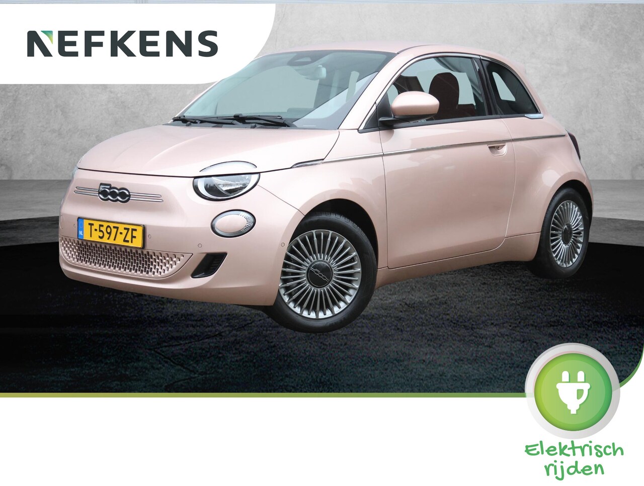 Fiat 500 - 3+1 42kWh 3-fase | 1ste eigenaar | AppleCarPlay | Climate | FULL LED | Achteruitrijcamera - AutoWereld.nl