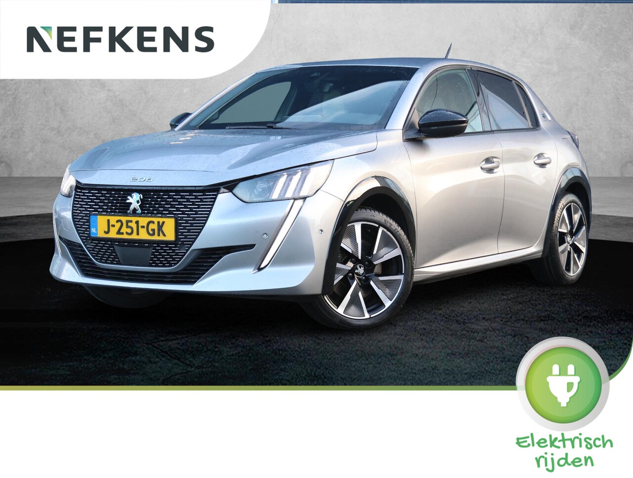 Peugeot e-208 - GT 50kWh (1ste eig./Fase 3/Camera/Climate/NAV./LED/Keyless) - AutoWereld.nl