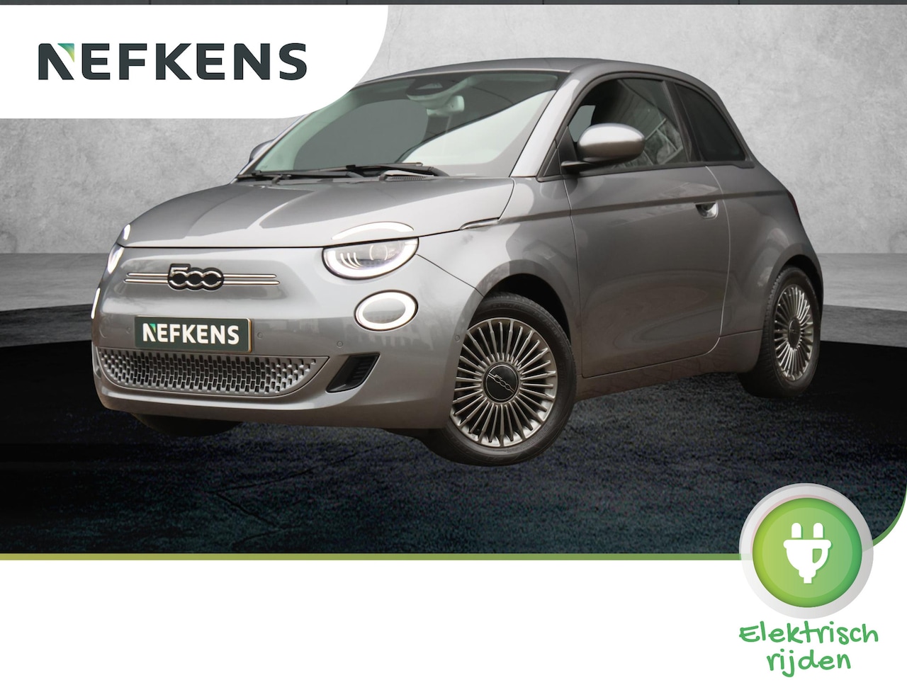 Fiat 500 - Icon 42 kWh 3-fase (1ste eig./Keyless/Climate/Camera/Stoel.verw./LMV) - AutoWereld.nl