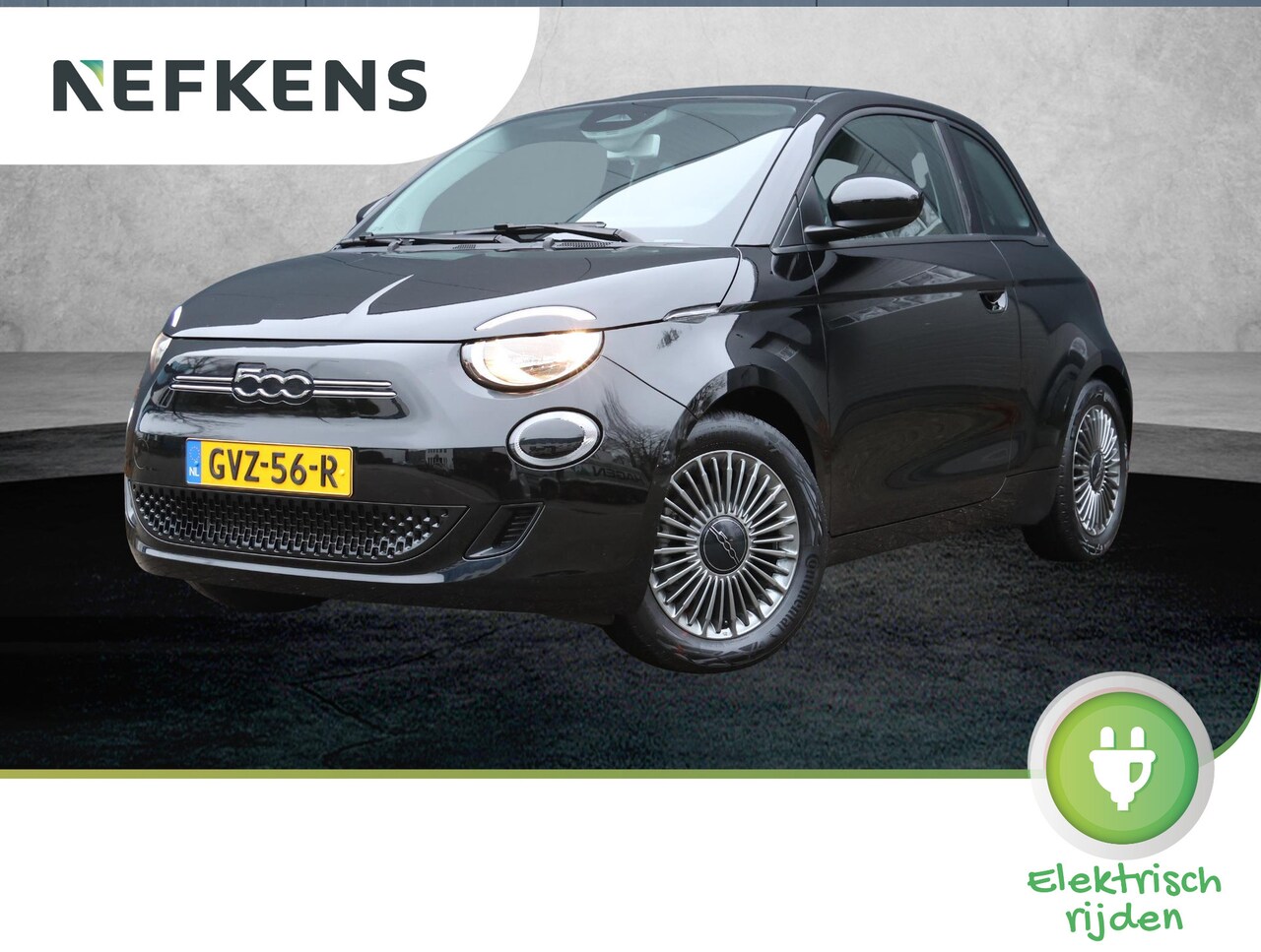 Fiat 500 - Icon 42 kWh 3-fase (1ste eig./Climate/Cruise/7"scherm/Isofix/LMV/GOED ondh.) - AutoWereld.nl