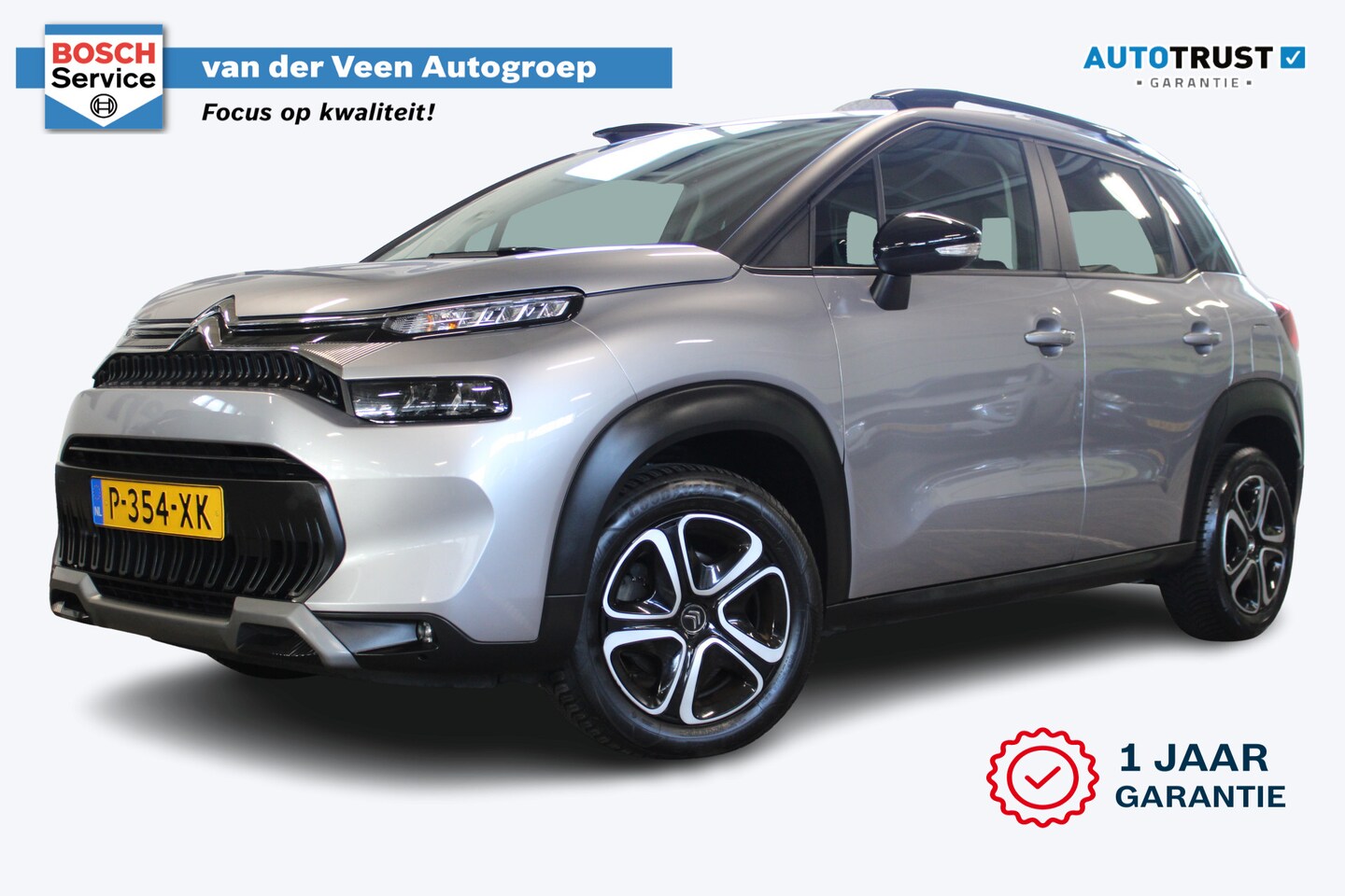 Citroën C3 Aircross - 1.2 PureTech Feel | Incl. 12 maanden garantie | Cruise control | Climate control | Apple c - AutoWereld.nl