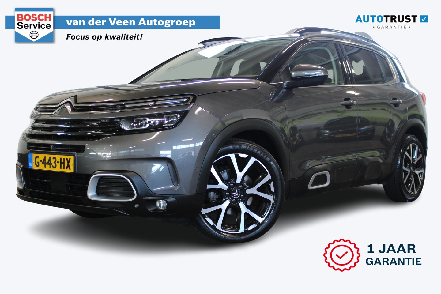 Citroën C5 Aircross - 1.6 PureTech Business Plus | Incl. 12 maanden garantie | Adaptive cruise control | Climate - AutoWereld.nl