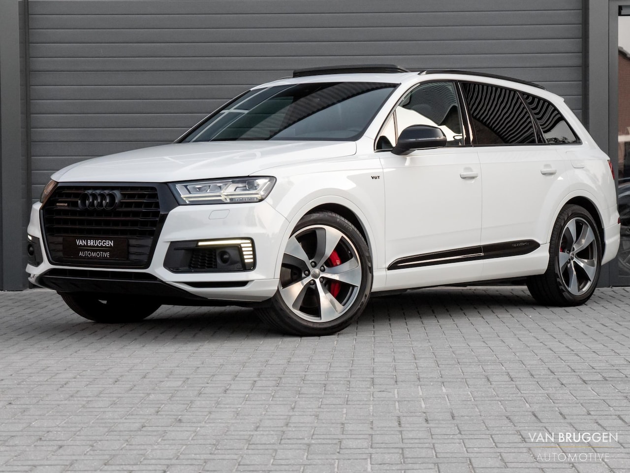 Audi Q7 - 3.0 TDI e-tron quattro S-Line Pano Bose Trekh CarPlay Luchtv HUD Leer - AutoWereld.nl