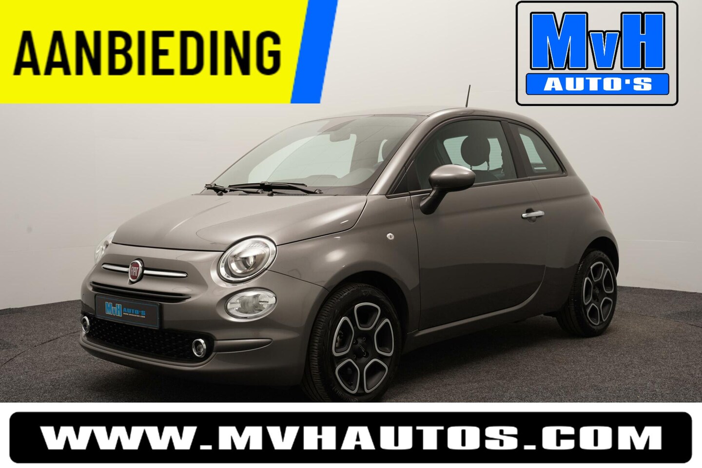 Fiat 500 - 1.0 Hybrid|CRUISE|CARPLAY|DAB|LICHTMETAAL - AutoWereld.nl