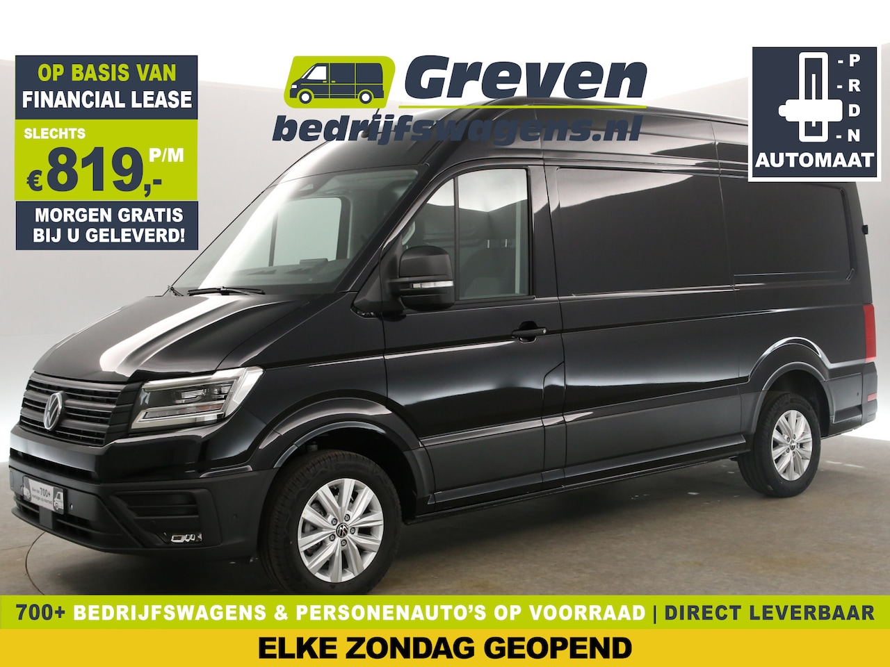 Volkswagen Crafter - 30 2.0 TDI L3H3 Exclusive NIEUW | 141PK DSG Automaat Airco ACC Camera Carplay Navi PDC LED - AutoWereld.nl