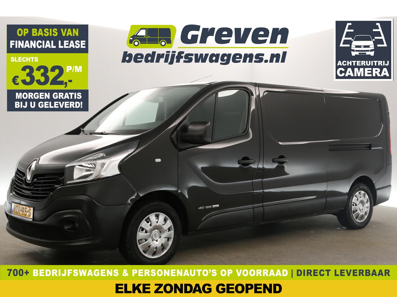 Renault Trafic - 1.6 dCi L2H1 Marge | Airco Cruise Camera 3 Persoons 2xSchuifdeur PDC Stoelverwarming Trekh - AutoWereld.nl