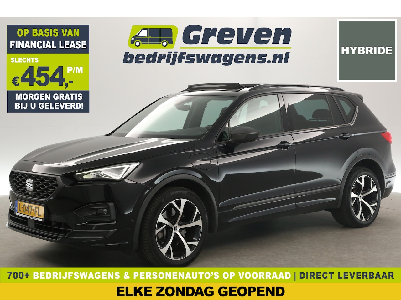 Seat Tarraco - 1.4 TSI FR e-Hybrid PHEV 260PK Automaat Pano 360Camera Clima Cruise Carplay LED Navi Memor - AutoWereld.nl