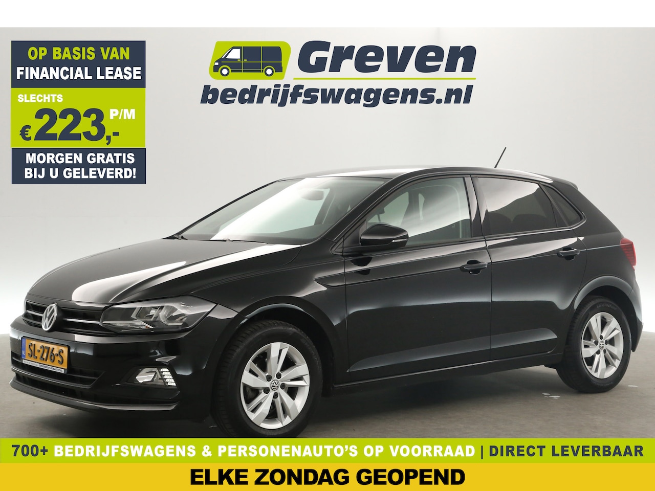 Volkswagen Polo - 1.0 TSI Airco Cruise Carplay PDC Navigatie LED 15"LMV - AutoWereld.nl