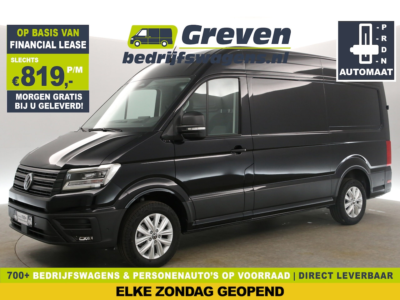 Volkswagen Crafter - 30 2.0 TDI L3H3 Exclusive NIEUW 141PK DSG Automaat Airco ACC Camera Carplay Virtual Navi P - AutoWereld.nl