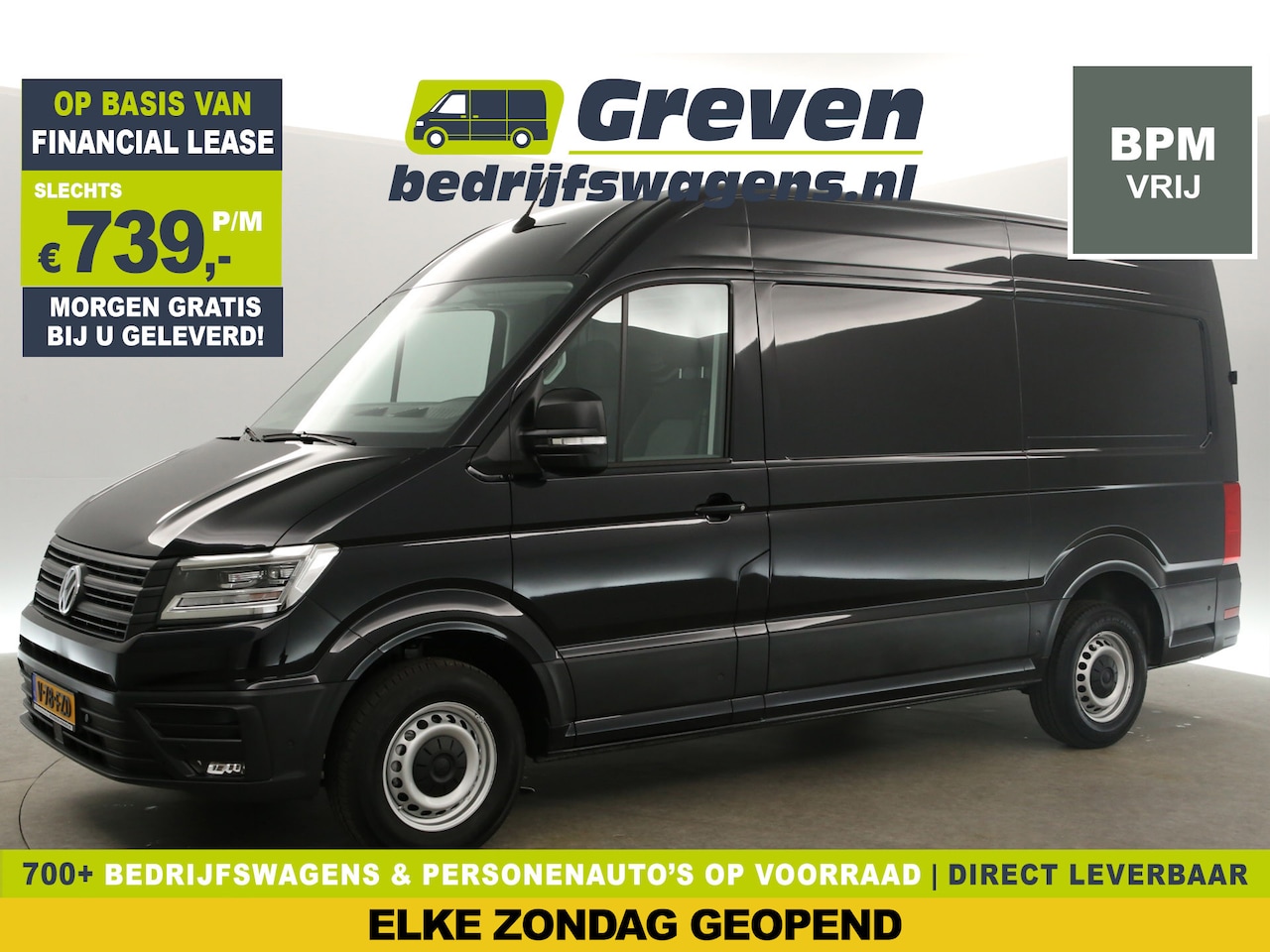 Volkswagen Crafter - 35 2.0 TDI L3H3 NIEUW | 3000KG Trekgew. Airco Cruise Camera Carplay Massagestoel 3 Persoon - AutoWereld.nl