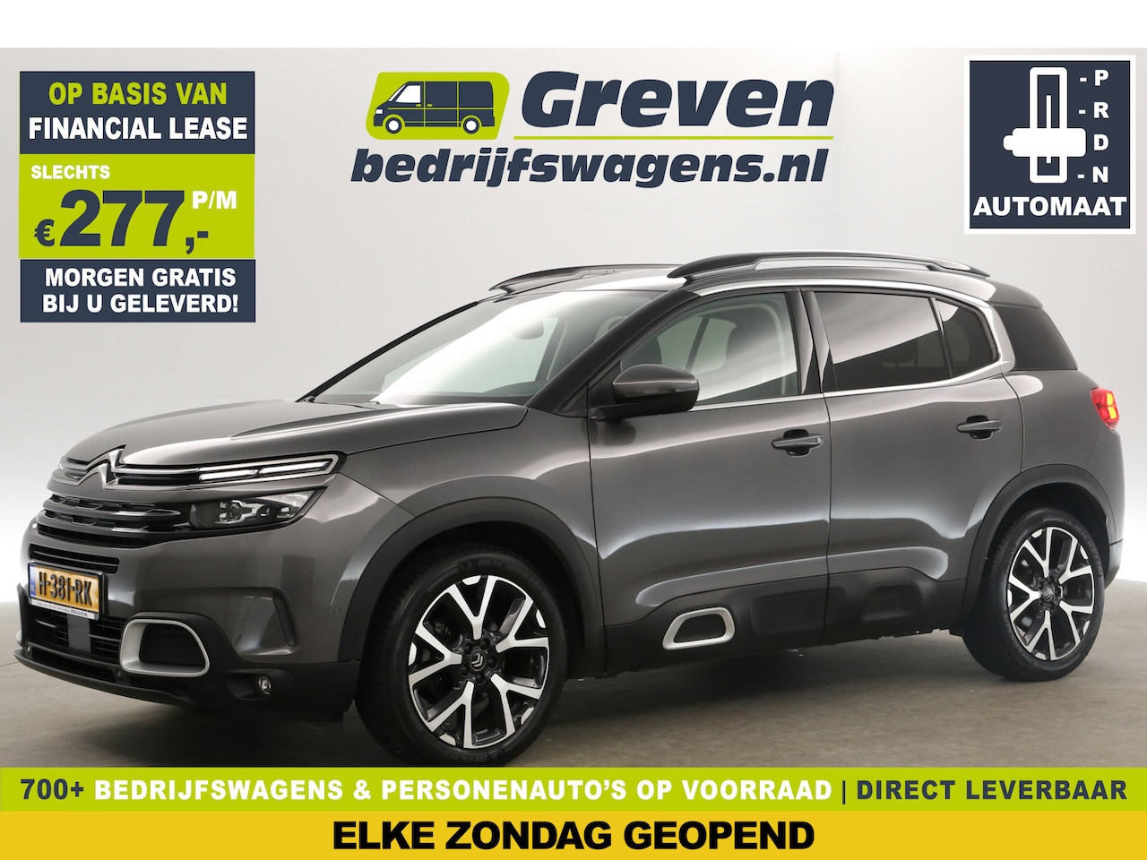 Citroën C5 Aircross - 1.2 PureTech Automaat Clima 360Camera Cruise Carplay LED 19"LMV Virtual Navi PDC Stoelverw - AutoWereld.nl