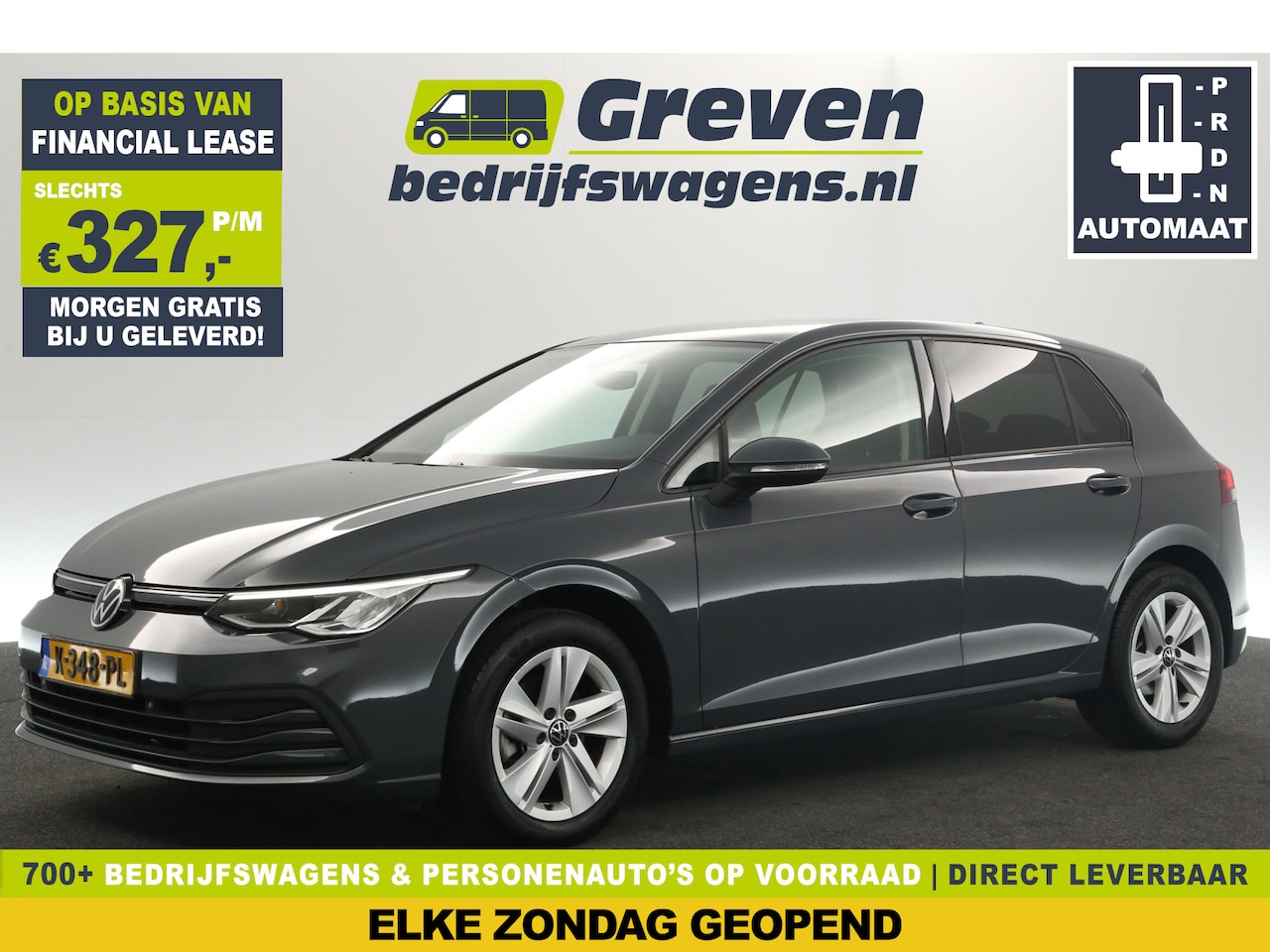 Volkswagen Golf - 1.0 eTSI Automaat Sfeerverl. Adaptive-Cruise Clima Carplay LED Virtual 16"LMV PDC - AutoWereld.nl