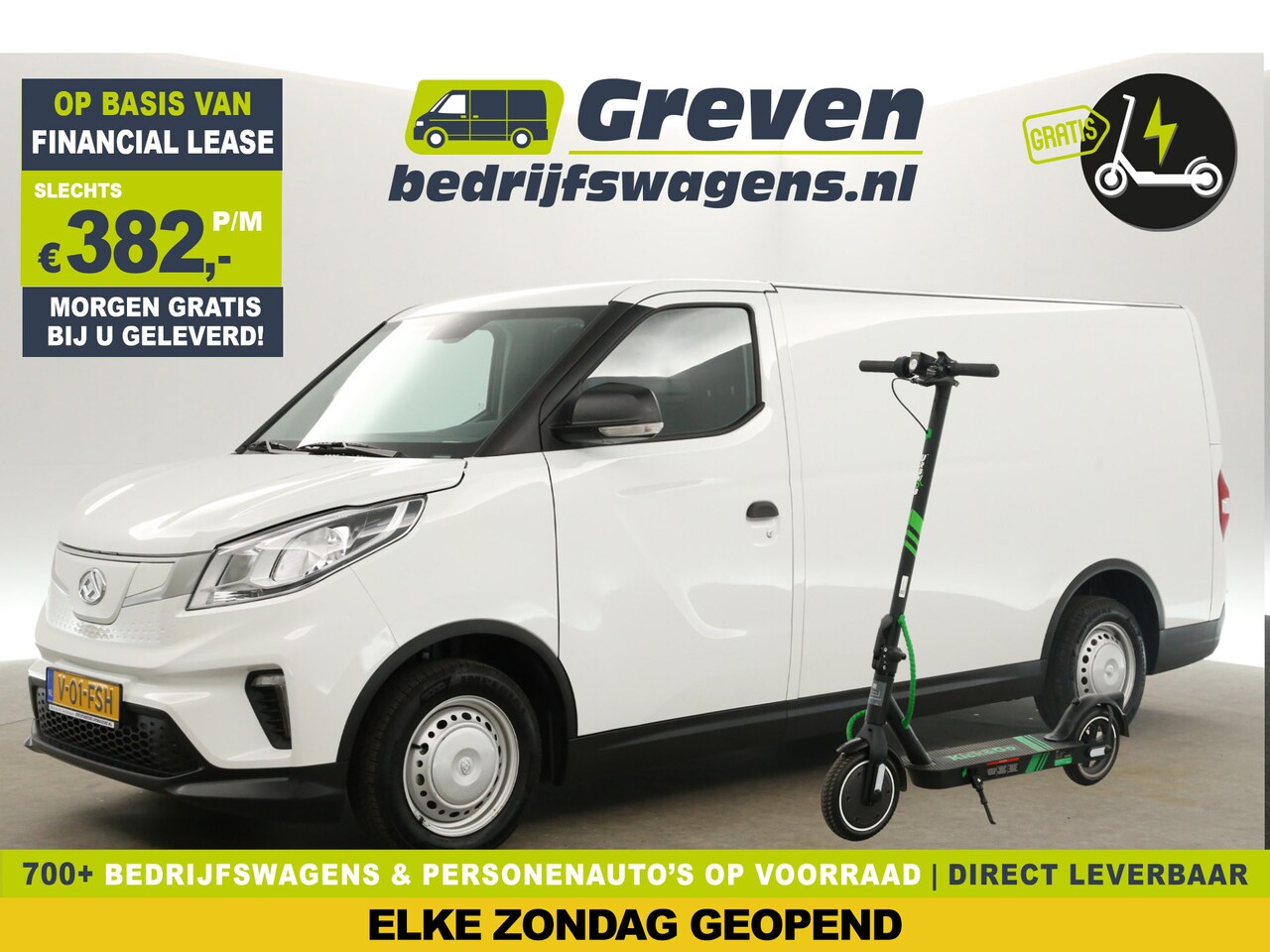 Maxus eDELIVER 3 - LWB 50 L2H1 Gratis E-Step! | Demo | Elektrisch | Automaat  Airco Camera Carplay Cruise PDC - AutoWereld.nl