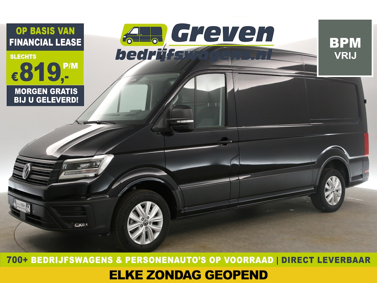 Volkswagen Crafter - 30 2.0 TDI L3H3 Exclusive | NIEUW | BPM Vrij | 141PK DSG Automaat Airco ACC Camera Carplay - AutoWereld.nl