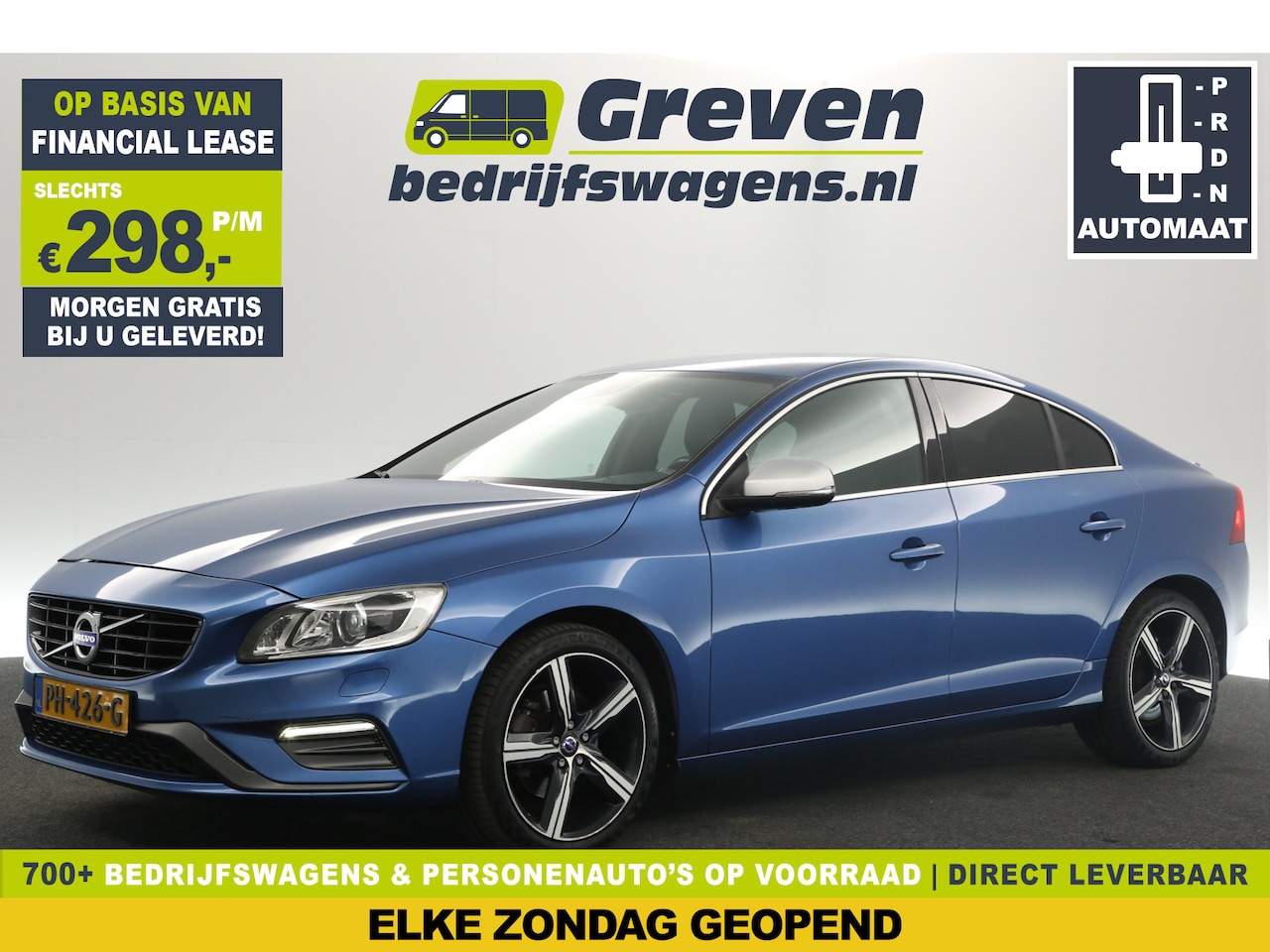 Volvo S60 - 1.5 T3 Nordic+ R-Design 153PK Automaat Clima Cruise Navi PDC LED 18''LMV - AutoWereld.nl