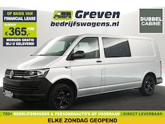 Volkswagen Transporter - 2.0 TDI L2H1 140PK Dubbele Cabine | 5 Persoons Airco Cruise Carplay Navi 16"LMV Trekhaak