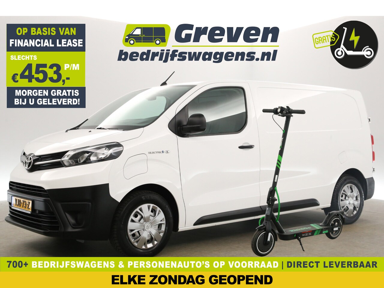 Toyota ProAce - 75 kWh Extra Range Navigator L2H1 Gratis E-Step! | Elektrisch Automaat Airco Camera Cruise - AutoWereld.nl