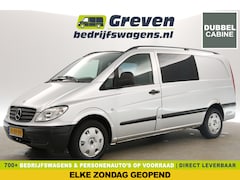 Mercedes-Benz Vito - 111 CDI 320 Lang | APK tot 23-02-2025 | Marge Dubbele Cabine 5 Persoons Airco Stoelverwarm