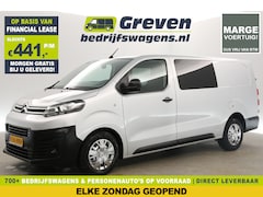 Citroën Jumpy - 2.0 BlueHDI L3H1 | Marge | Dubbele Cabine | 5 Persoons | Clima Cruise Carplay PDC Navi Tre