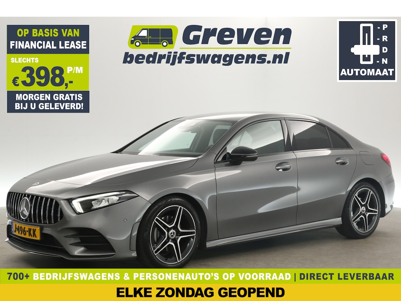 Mercedes-Benz A-klasse - 180 AMG Automaat Sfeerverl. Clima Camera Cruise LED Virtual Navi 18"LMV PDC - AutoWereld.nl