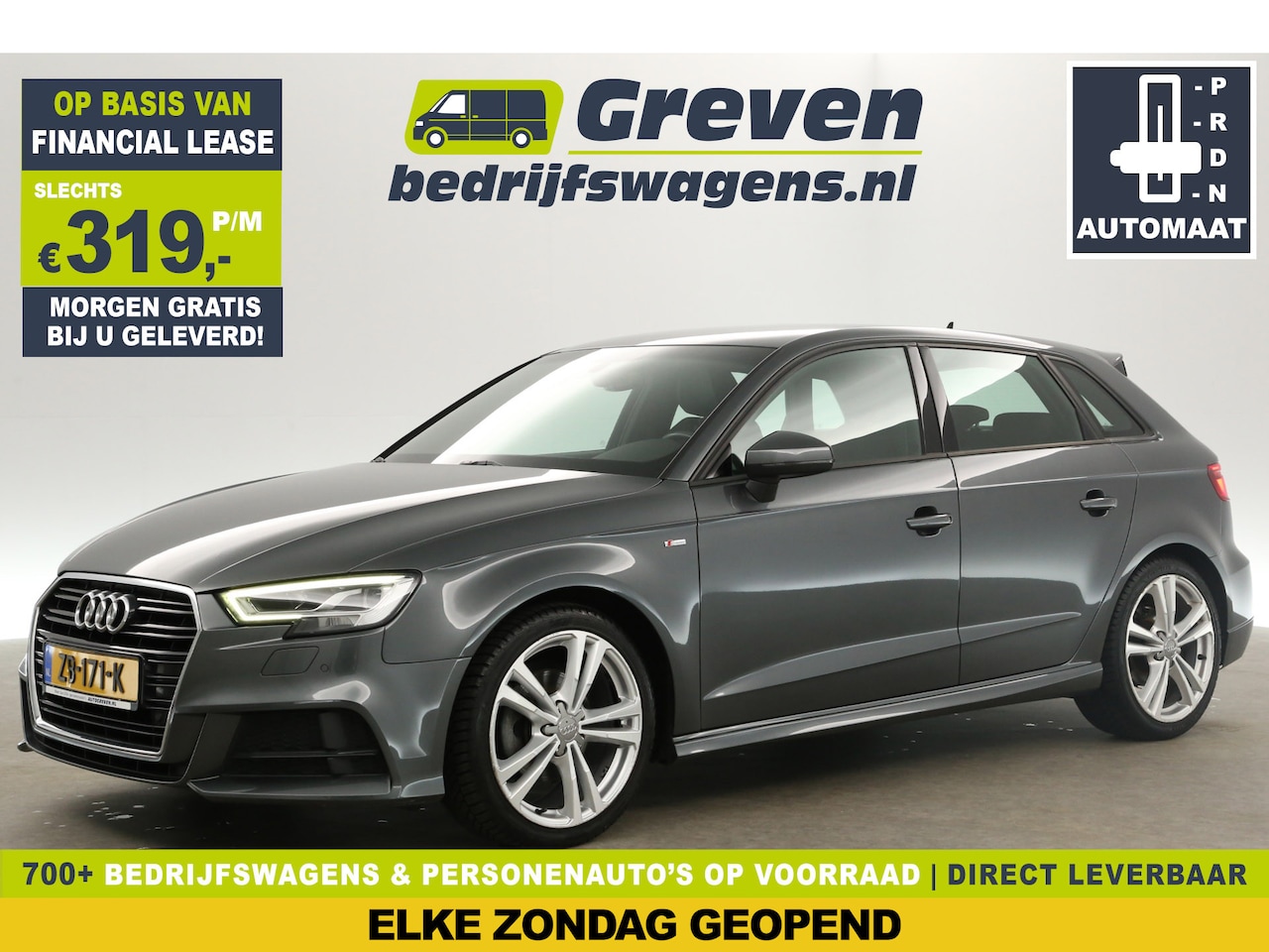 Audi A3 Sportback - 30 TFSI S-line Automaat LED Clima Cruise PDC Navi 18"LMV - AutoWereld.nl