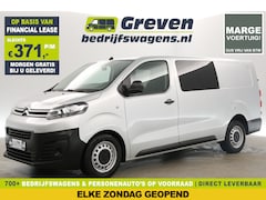 Citroën Jumpy - 2.0 BlueHDI L3H1 | Marge | Dubbele Cabine | 5 Persoons | Airco Cruise Carplay PDC Navi Tre