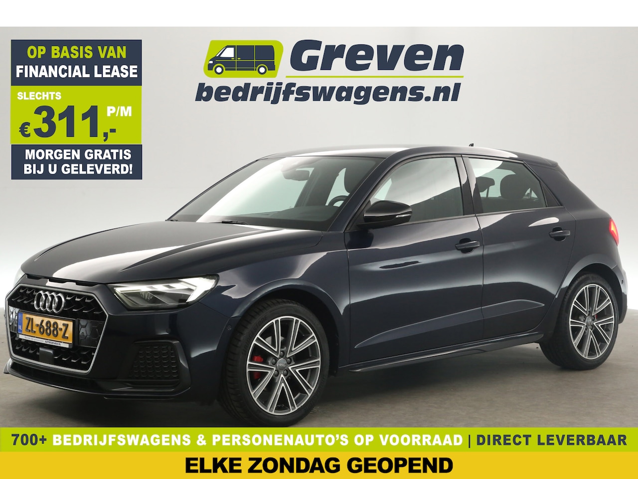 Audi A1 - 25 TFSI Advanced Airco Cruise Carplay Virtual LED Navi 17"LMV PDC - AutoWereld.nl