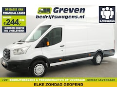 Ford Transit - 350 2.2 TDCI L4H3 155PK | 2800KG Trekgew. 3 Persoons Airco Cruise Parkeersensoren LED Schu