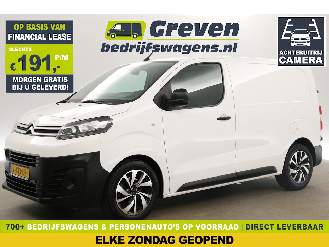 Citroën Jumpy - 1.6 BlueHDI L1H1 Airco Camera Cruise PDC 17''LMV Elektrpakket Trekhaak - AutoWereld.nl