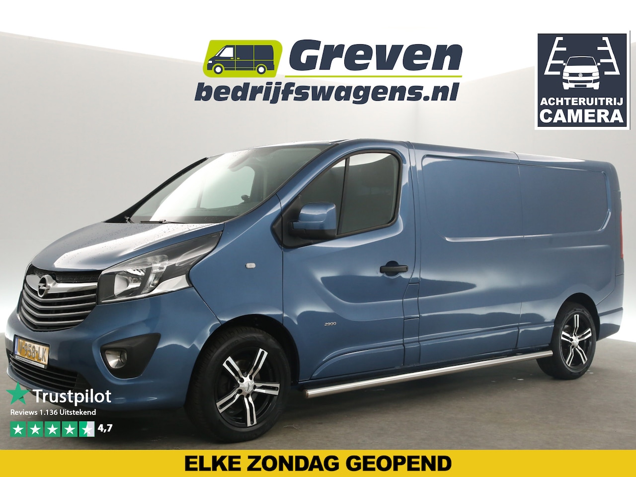 Opel Vivaro - 1.6 CDTI L2H1 APK t/m 26-03-2025 | Airco Camera Cruise Navi PDC Imperiaal 3 Persoons Trekh - AutoWereld.nl