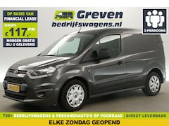 Ford Transit Connect - 1.6 TDCI L1H1 Airco Cruise Parkeersensoren 3 Persoons Elektrpakket Schuifdeur