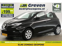 Renault Zoe - R135 Edition One 52 kWh | Huur Accu | 136PK | Elektrisch Automaat Airco Cruise Carplay Vir