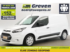 Ford Transit Connect - 1.6 TDCI L2H1 Airco Cruise 3 Persoons Stoelverwarming Elektrpakket Schuifdeur