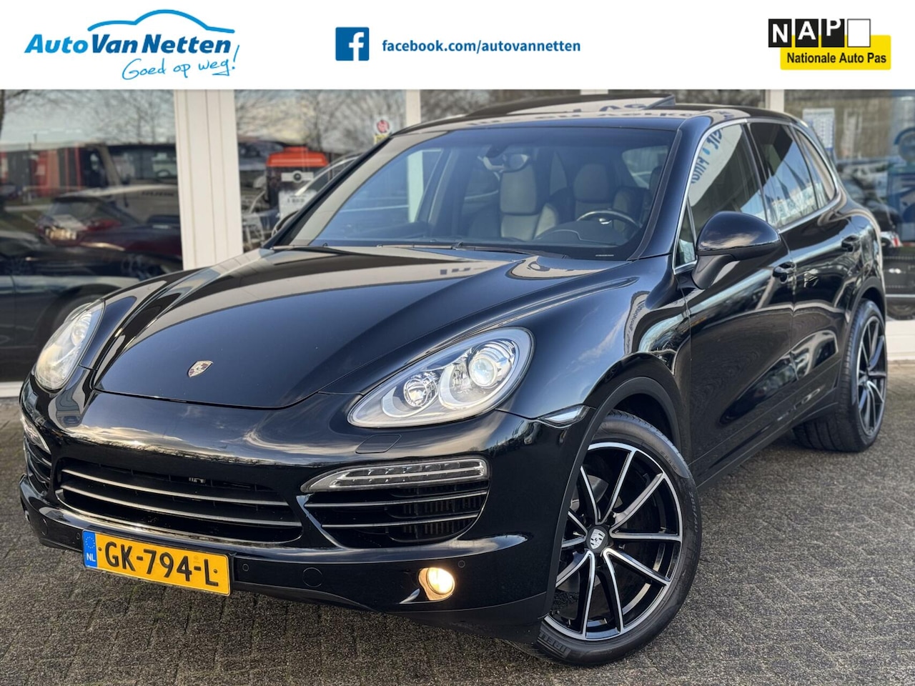 Porsche Cayenne - 3.0 D V6 240pk Automaat, 4x4, Leder, Schuifdak, Xenon, 21"lmv, - AutoWereld.nl