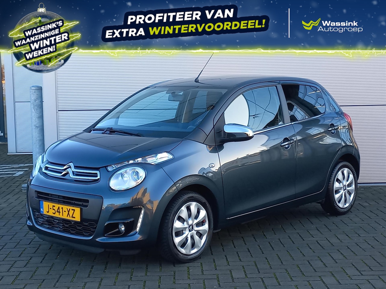 Citroën C1 - 1.0 5drs Feel | Airconditioning | Bluetooth | Speedlimiter | Parkeersensoren | Isofix acht - AutoWereld.nl