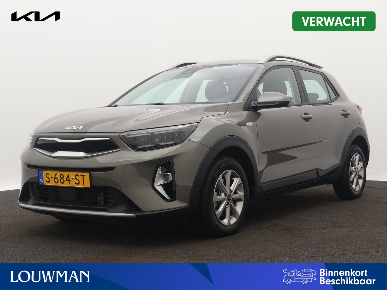 Kia Stonic - 1.0 T-GDi MHEV DynamicLine | LED Koplampen | Navigatie | Climate Control | Parkeersensoren - AutoWereld.nl