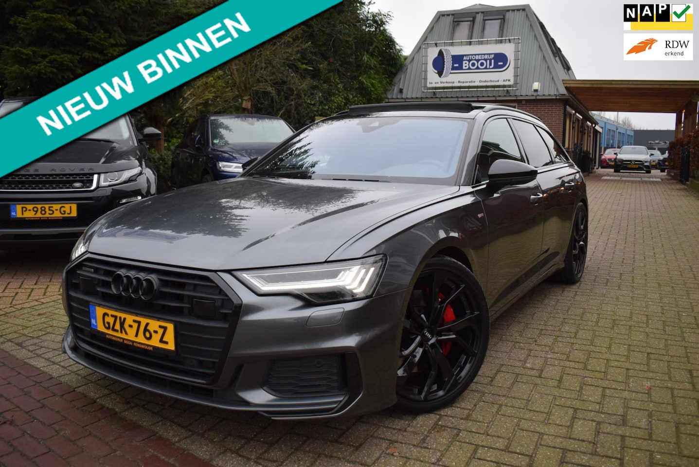 Audi A6 Avant - 55 TFSI e quattro Competition S-LINE AUTOM PANO/ADAP CRUISE/NAVI/STOELVERW/LEDER/XENON MAT - AutoWereld.nl