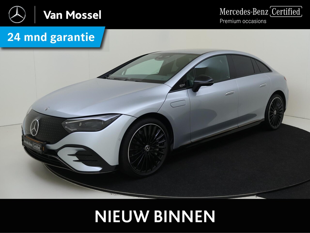 Mercedes-Benz EQE - 300 Sport Edition 89 kWh Luchtvering / Multispaak / Nightpakket / Burmester / Memory Seats - AutoWereld.nl