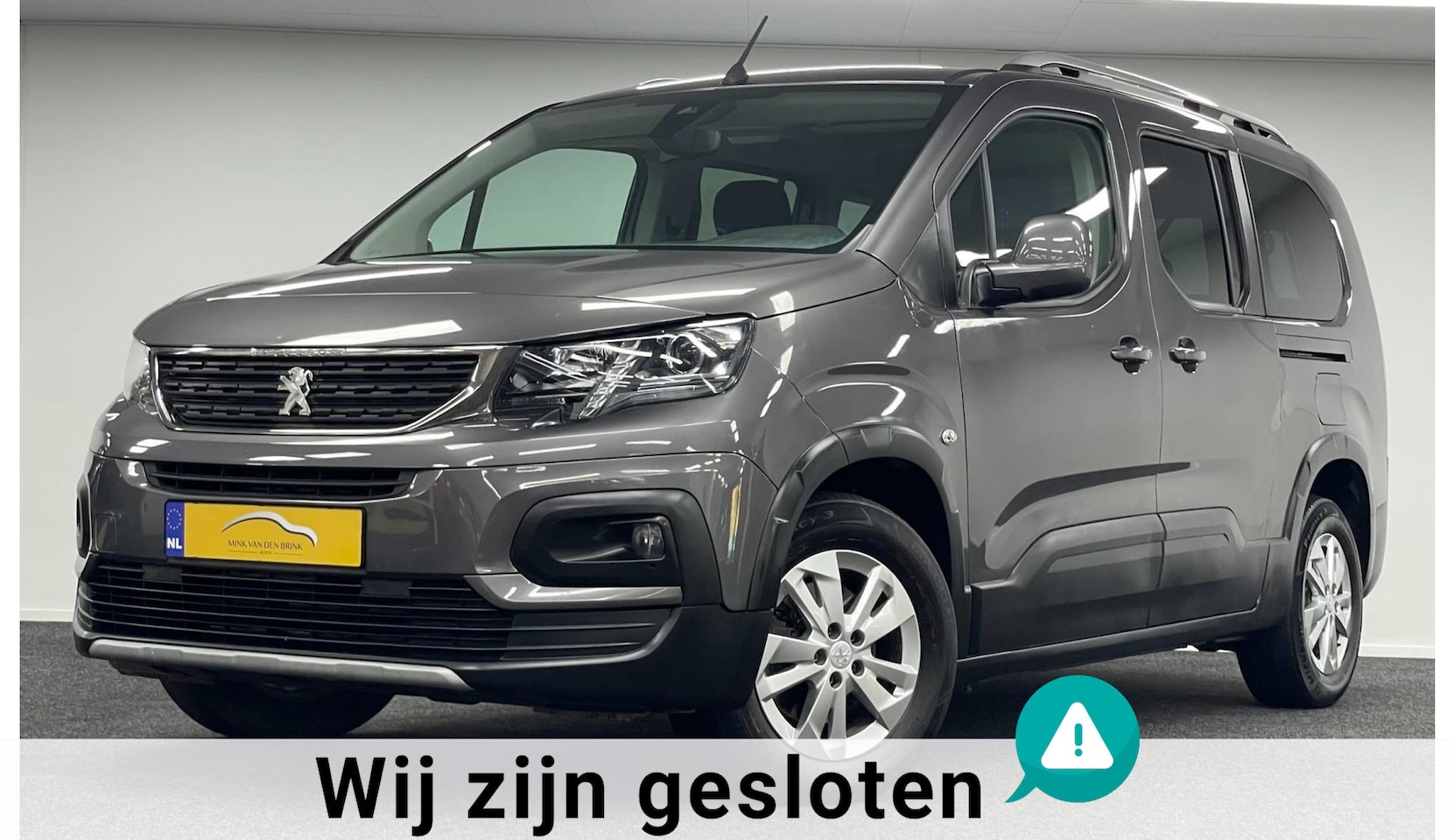 Peugeot Rifter Long - 1.2 Puretech Long Active*Automaat*Navi*Camera*Carplay*Parkeerhulp - AutoWereld.nl