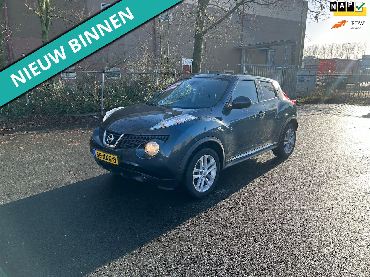 Nissan Juke - 1.6 Tekna AUTOMAAT FIJNE HOGE INSTAP TOP ONDER HOUDEN - AutoWereld.nl