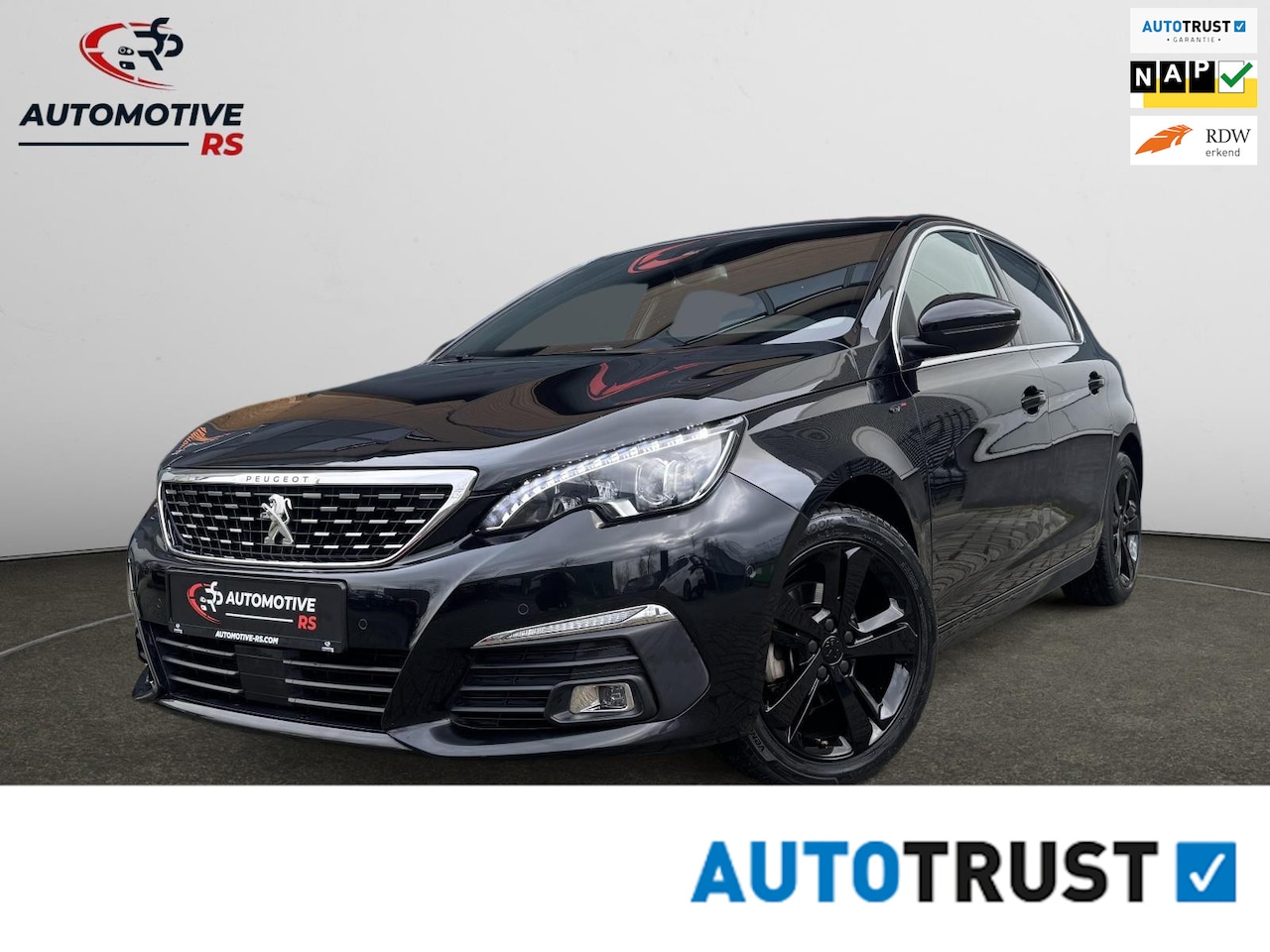 Peugeot 308 SW - GT-line 1.2 Aut 360° Camera Cruise Navi Leder Apple Carplay - AutoWereld.nl