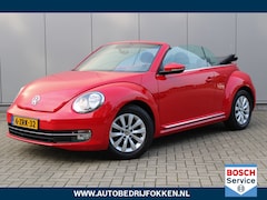 Volkswagen Beetle Cabriolet - 1.2 TSI Design BlueMotion Navi|Airco|LM-Velgen|Cruise|Audio|CV